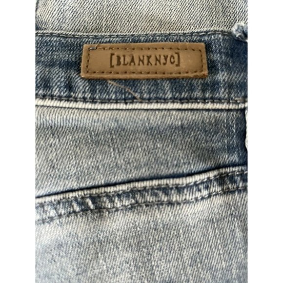Blank NYC‎ The Great Jones Jeans in Slumlord Side Zip 25 Medium Wash $118 - Picture 9 of 12